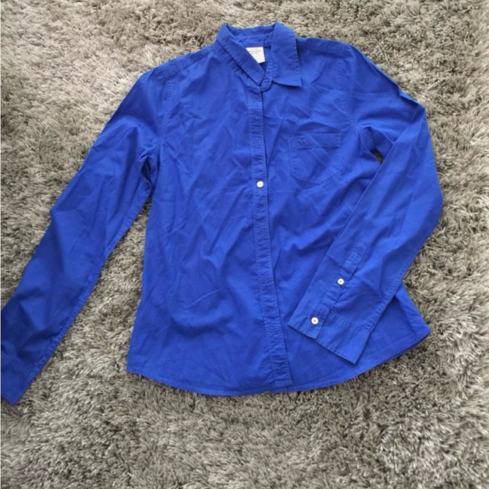 Abercombrie & Fitch Shirt girls blue long sleeves